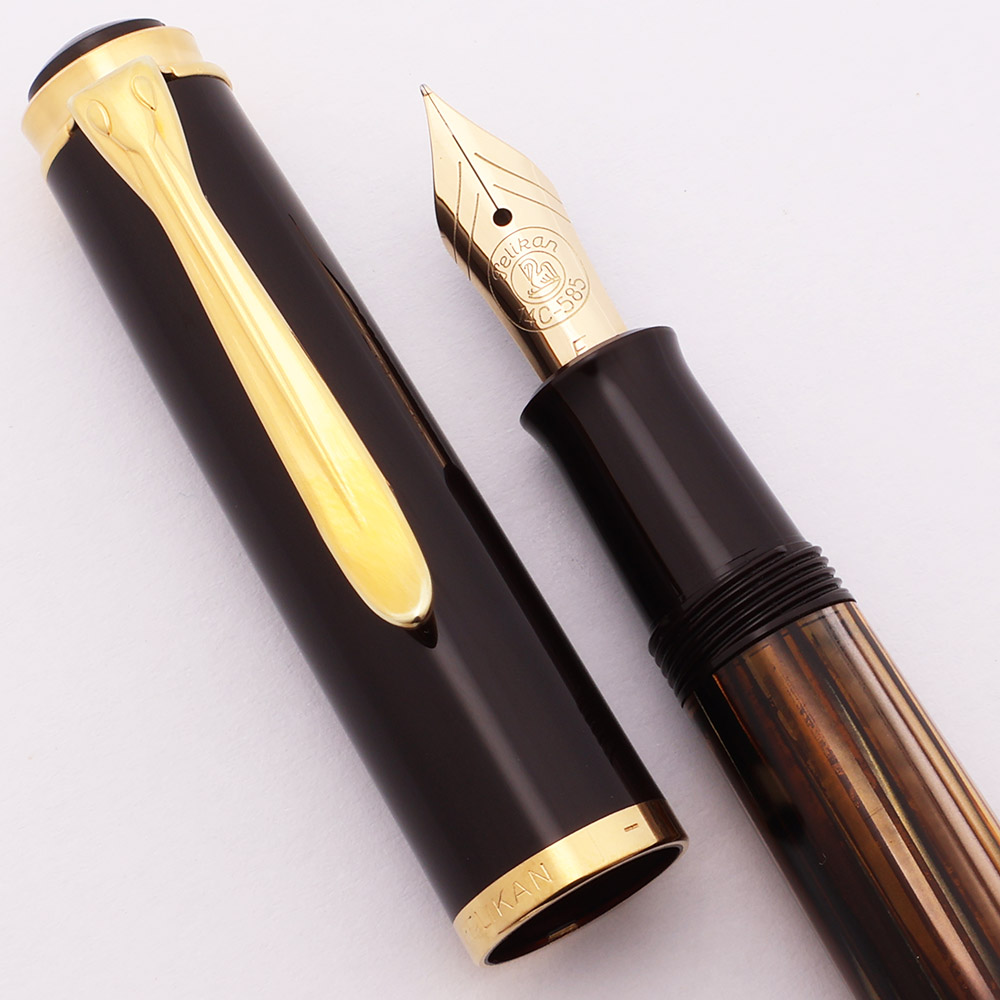Pelikan M400 Fountain Pen Old Style (1984-92) - Dark Brown